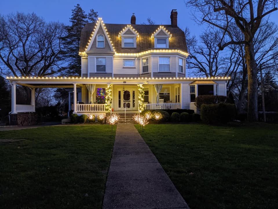 A Victorian at blue hour